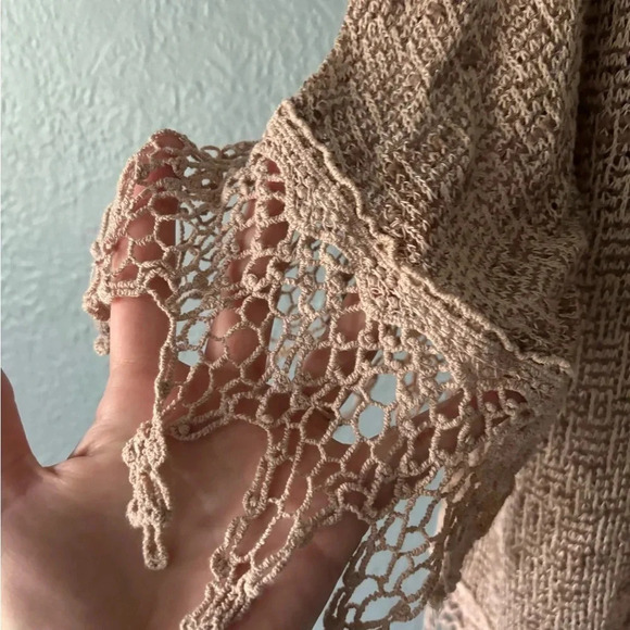 Daytrip | open front | lace detail | knit | cardigan | xs - Picture 9 of 9